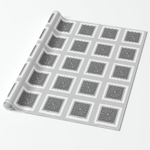 Snowflake Christmas Holidays Xmas Masculine Wrapping Paper