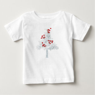 Snowflake Christmas Tree Baby T-Shirt