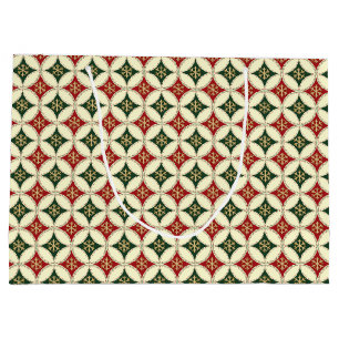 Snowflake Circles-2-GIFT BAG L