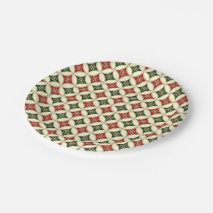Snowflake Circles-2-PAPER PLATES