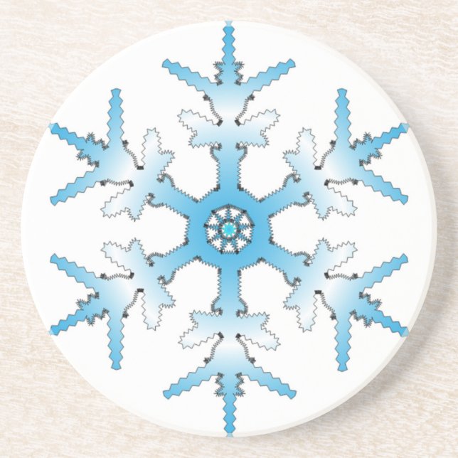 SNOWFLAKE COASTER (Front)