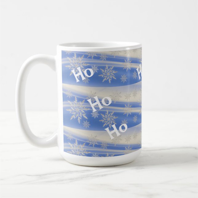 Snowflake Coffee Mug (Left)