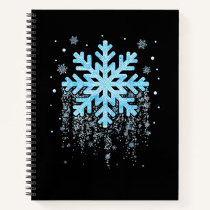 Snowflake Costume Winter Christmas Matching Mens W Notebook