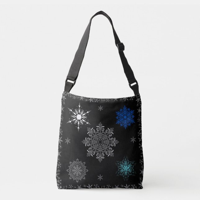 Snowflake Crossbody Bag (Front)