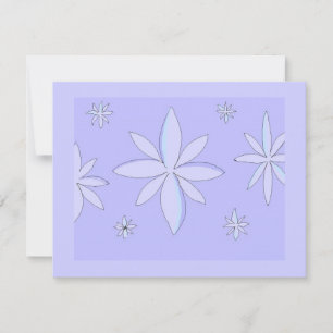 Snowflake Design Holiday Card