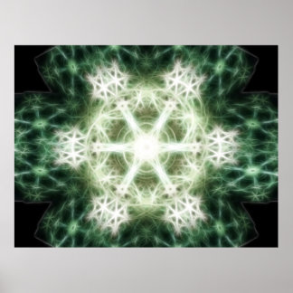 Snowflake Energetics Poster