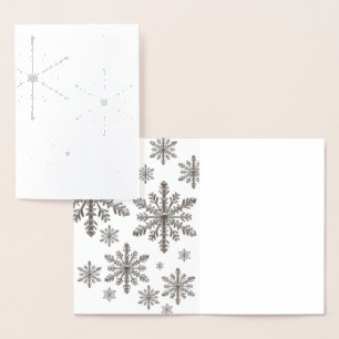 Snowflake Foil Card