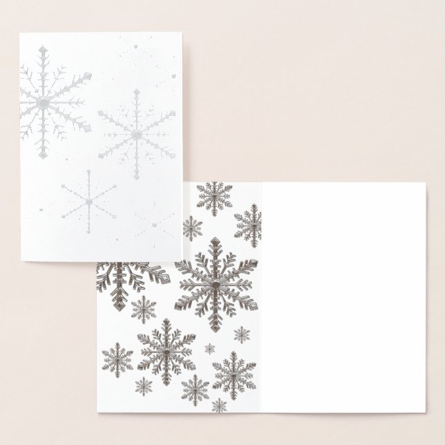 Snowflake Foil Card (Display)