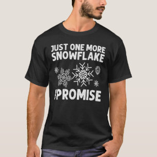 Snowflake For Men Women Ice Snow Winter 3 T-Shirt