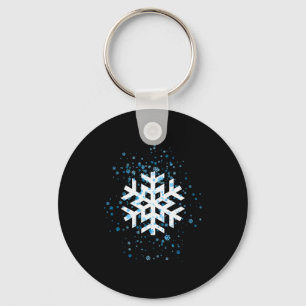 Snowflake For Women  Key Ring
