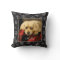 Snowflake Frame Pet Photo Pillow