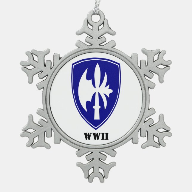 Snowflake Framed Ornament (Front)