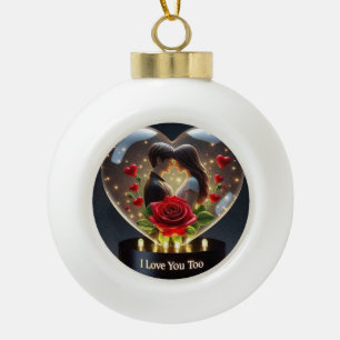 Snowflake Framed Ornament