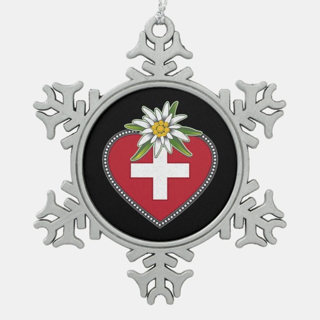 Snowflake Framed Ornament (Front)