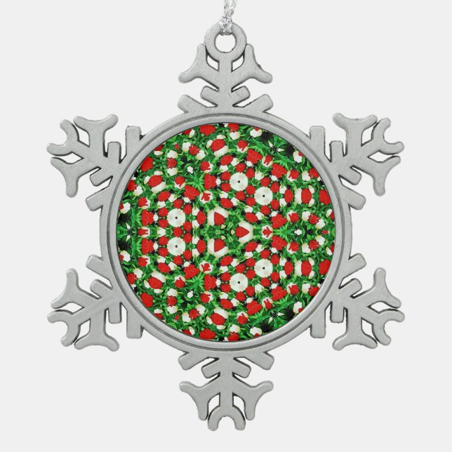 Snowflake Framed Ornament (Front)