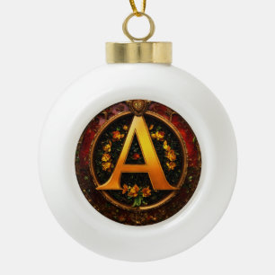 Snowflake Framed Ornament – Elegant Holiday Décor"