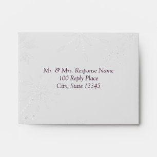 Snowflake Gems/ Response Envelope