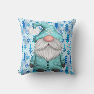 Snowflake Gnome Cushion