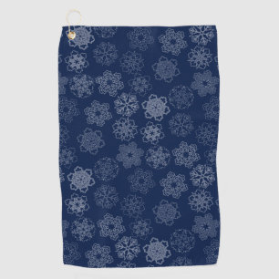 Snowflake Golf Towel