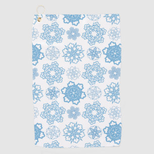 Snowflake Golf Towel
