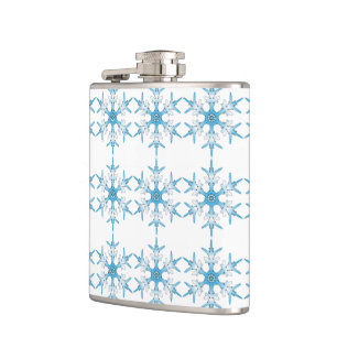 SNOWFLAKE HIP FLASK
