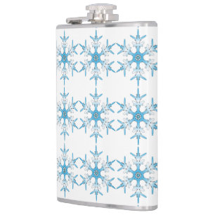 SNOWFLAKE HIP FLASK