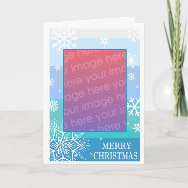 SNOWFLAKE HOLIDAY CARD (Front)
