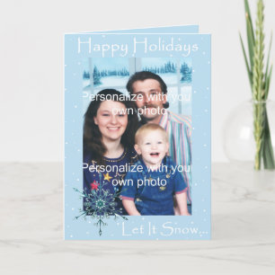 Snowflake Holiday Card