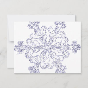 Snowflake Holiday Card