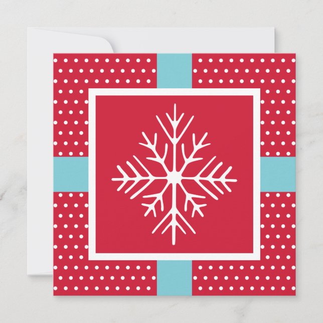 Snowflake Holiday Cards (Front)