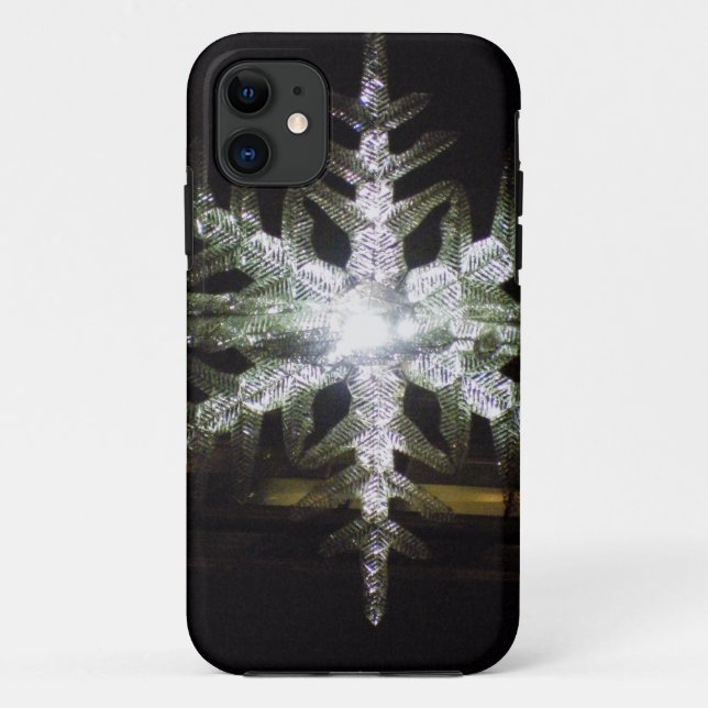 Snowflake Holiday Case-Mate iPhone Case (Back)