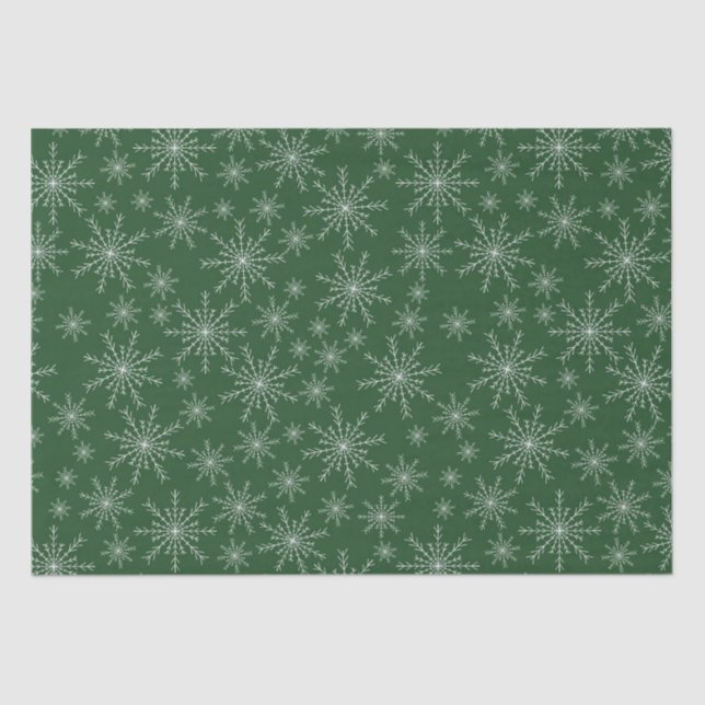 Snowflake Holiday Tissue Paper (Front)