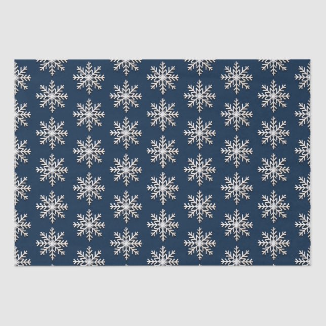 Snowflake Holiday Tissue Paper (Front)
