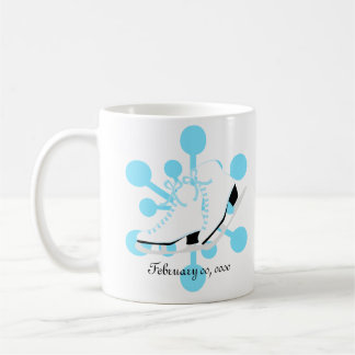 Snowflake Ice Skates Coffee Mug