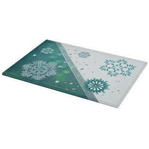 Snowflake Jewelled 3D Cutting Board