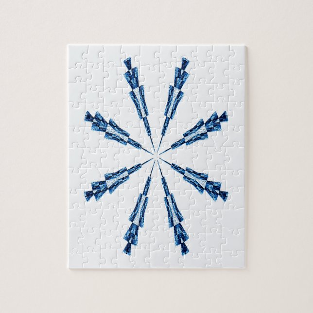 Snowflake... Jigsaw Puzzle (Vertical)
