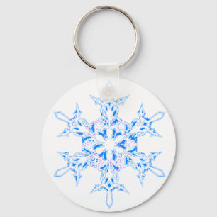 Snowflake Key Ring