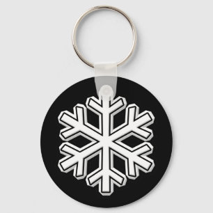 Snowflake Key Ring
