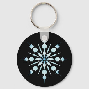 Snowflake keychain
