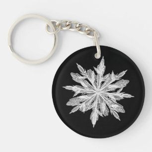 Snowflake Keychain