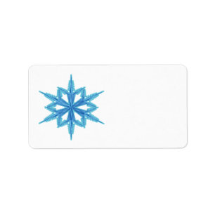 Snowflake Label