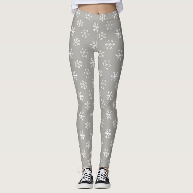 Snowflake Leggings #HolidayZ (Front)