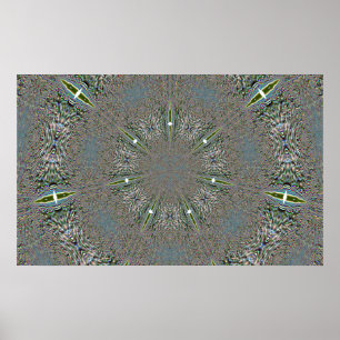 Snowflake Lights Poster