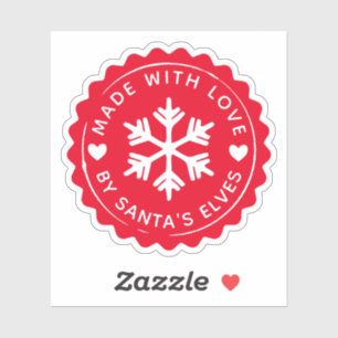 Snowflake Made With Love By Santa's Elves