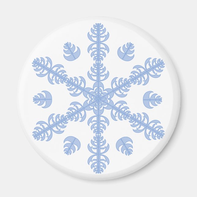 Snowflake Magnet (Front)