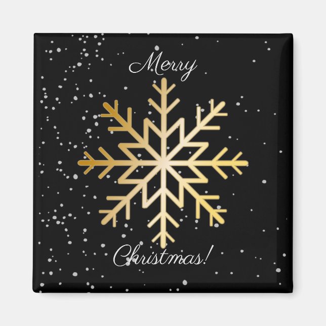 Snowflake Magnet (Front)