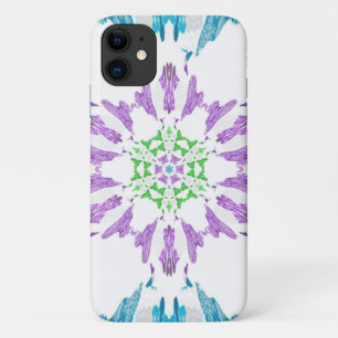 snowflake Mandala design iPhone 11 Case