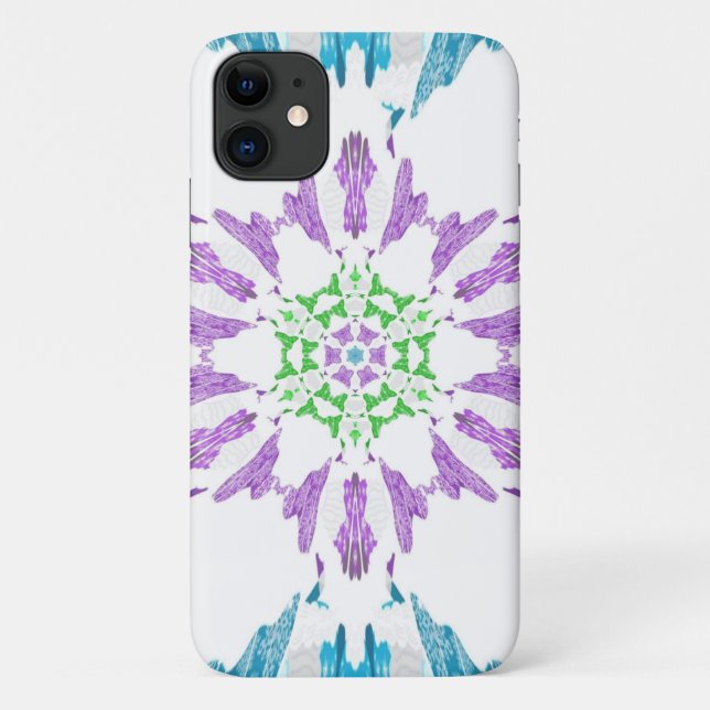 snowflake Mandala design Case-Mate iPhone Case (Back)
