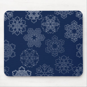 Snowflake Mouse Mat