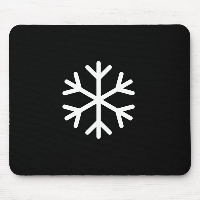 Snowflake Mouse Mat (Front)